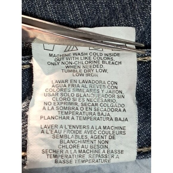 Lee Jeans Womens Size 14 P Boot Cut Petite Blue Denim - Picture 11 of 11